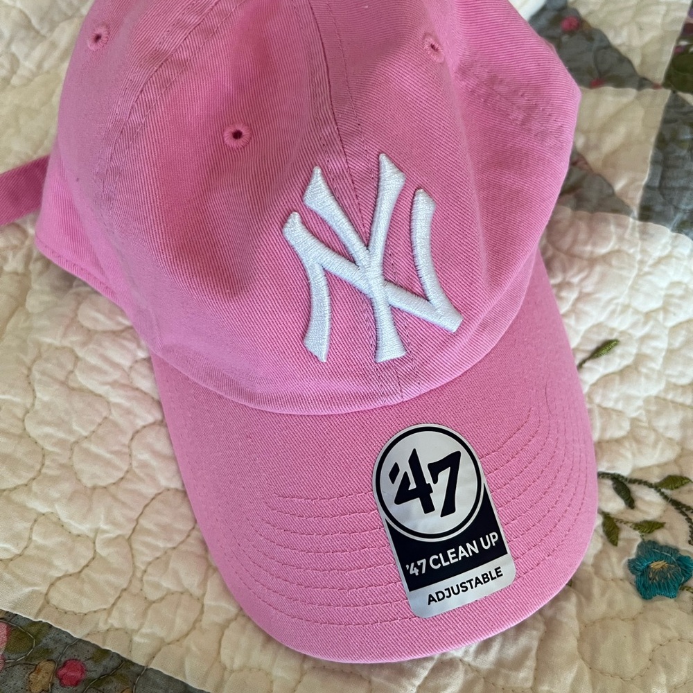 American Eagle Outfitters baby pink baseball cap
